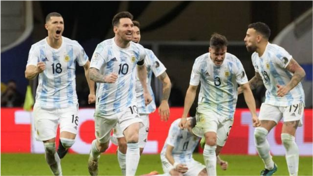  美洲杯决赛，阿根廷点球战胜巴西